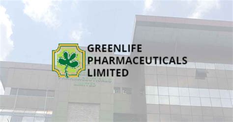 Greenlife Pharmaceuticals Limited Company Profile Product Portfolio