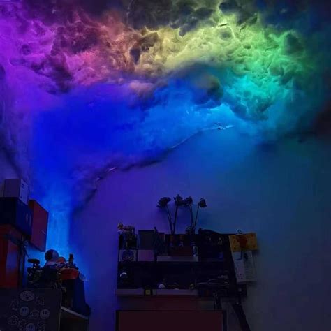 Luce Notturna Rgb Diy Thunder Cloud Lightning Atmosphere Light Led