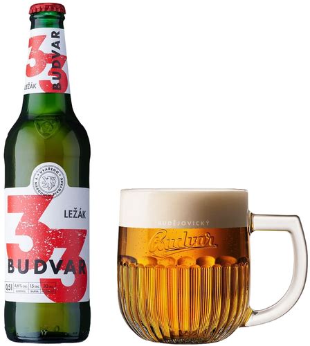 Budějovický Budvar 33 Světlý Ležák Sklo Košíkcz