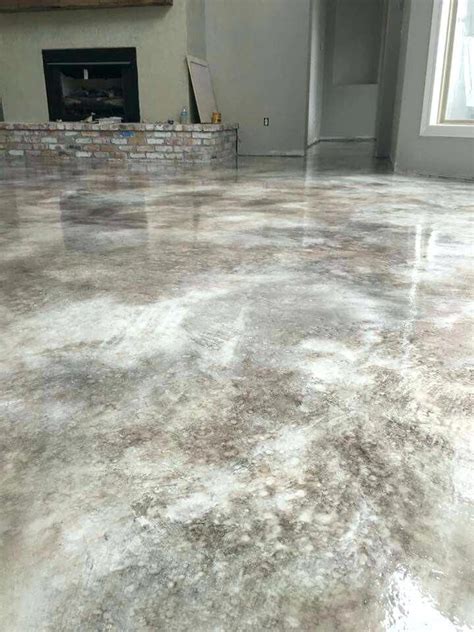 Stained Concrete Basement Floor Pictures – Flooring Blog