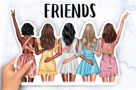 Best friend clipart (1737201)