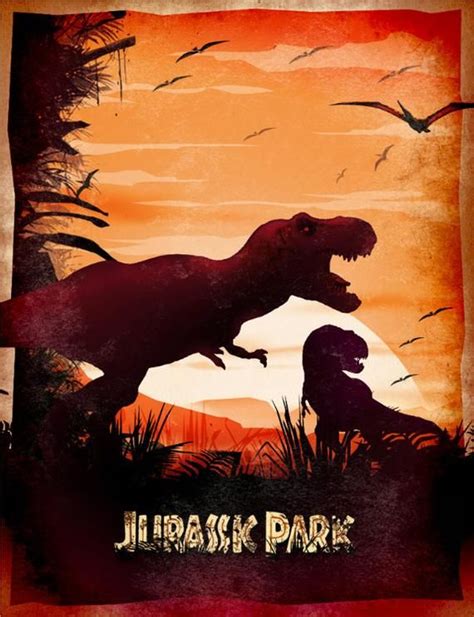 Jurassic Park Travel Poster Jurassic Park Isla Nublar Travel Etsy