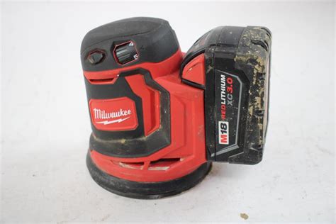 Milwaukee Random Orbit Sander Property Room