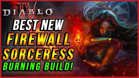 Diablo Sorceress Burning Dot Firewall Build Guide Endgame Youtube