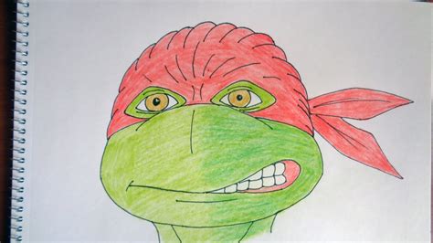 How To Draw Ninja Turtles Raphael Como Desenhar Tartarugas Ninja Youtube