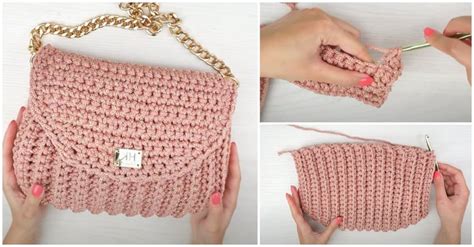 Easy Modern Crochet Bag Tutorial Crochet Kingdom Crochet Bag