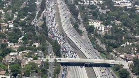 Westbound 210 Freeway In Pasadena Reopens After Collision Involving Big Rig Ktla