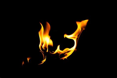 Premium Photo Fire Flame Texture Burning Material Backdrop Burn