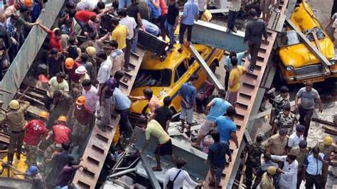 Kolkata Flyover Tragedy Death Toll Reaches 21 3 Firs Filed Against Ivrcl