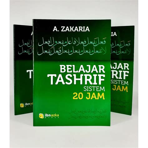 Jual Buku Belajar Tashrif Sistem 20 Jam Ibn Azka Press Shopee Indonesia