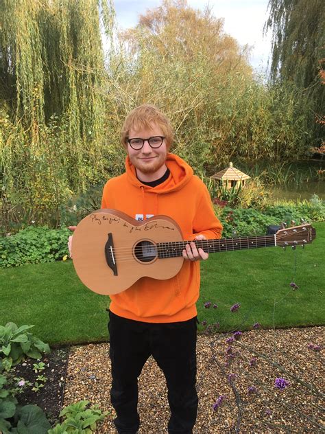 Ed Sheeran Playing Guitar