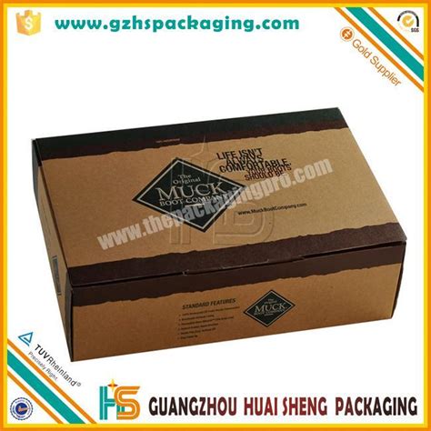 Custom Designer Recycled Cardboard Packaging Empty Shoe Boxes Wholesale