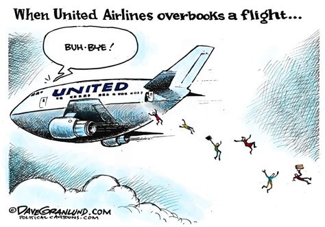 Drawn To The News 8 Cartoons About United Airlines Treatment Of Passengers