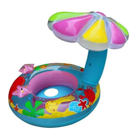 Baby Pool Float,Mushroom Inflatable Swimming Pool Floating Toddler ...