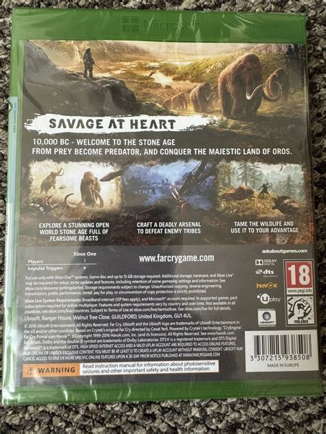 FAR CRY PRIMAL XBOX ONE BRAND NEW SEALED EBay