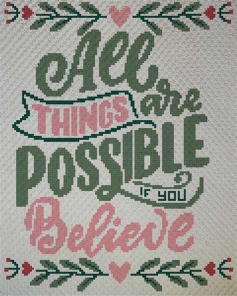 All Things Possible Graph Highland Hickory Designs