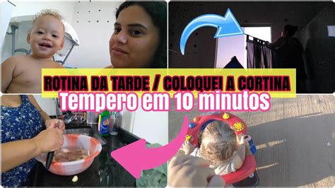 ROTINA DA TARDE MÃE AOS 21 FINALMENTE FIZ MEU TEMPERO COLOQUEI A