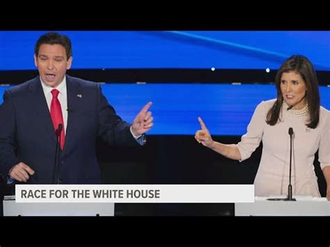 Nikki Haley And Ron DeSantis Face Off In Final GOP Debate Ahead Of Iowa