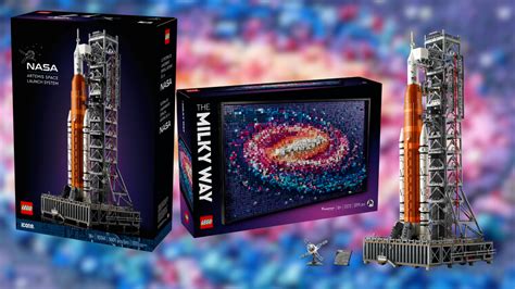 Lego 10341 Nasa Artemis Space Launch System And 31212 Milky Way Art Join A Space Filled May 2024