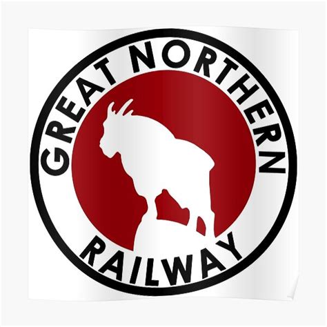 "Great Northern Railway Logo" Poster by peteroldfield | Redbubble