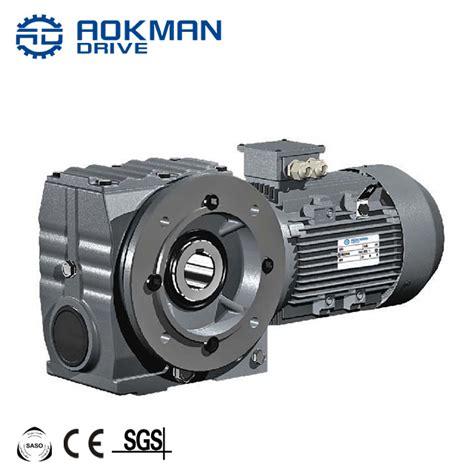 Best Quality S Series Helical Worm Gear Box With Gear Motor Gearbox