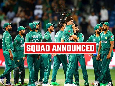 Pakistan Squad For T20 World Cup 2022 Pakistan Squad T20 World Cup