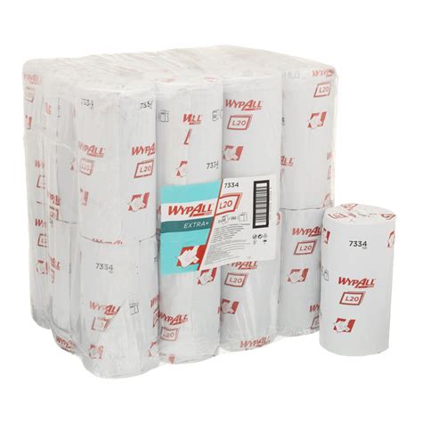 WypAll Cleaning Maintenance Wiping Paper L20 Compact Rolls 7334 24