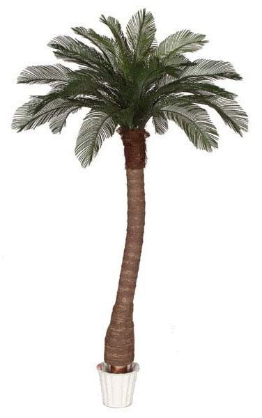 Earthflora Outdoor Artificial Palm Trees Topiaryplants 8 Polyblend Outdoor Cycas Palm Tree