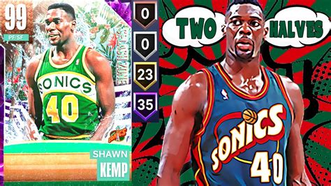 DARK MATTER SHAWN KEMP GAMEPLAY A TALE OF TWO HALVES IN NBA 2K23