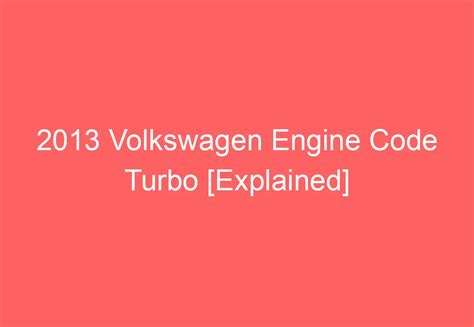 Volkswagen Engine Misfire Diagnosis And Repair Tips VolkswagenBuddy