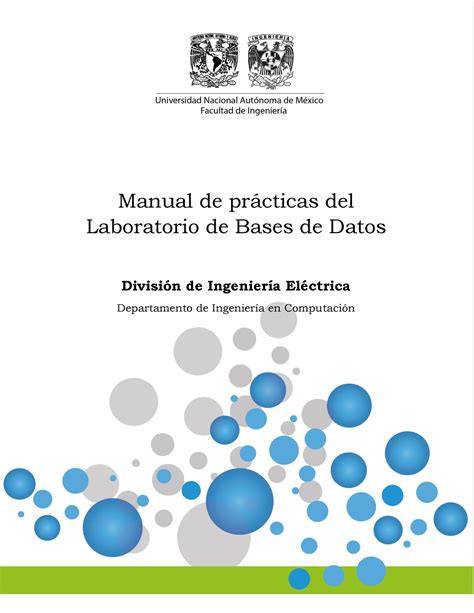 Manual De Practicas De Laboratorio Bd I Manual De Prcticas Del