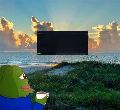 cool coffee pepe Blank Template - Imgflip