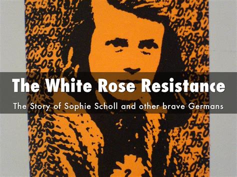 The White Rose Resistance by Lou Hunley