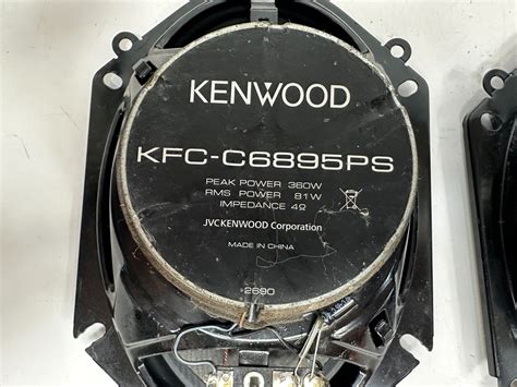 Kenwood Kfc C Ps Way Speakers X X Ford Mazda Lincoln Nos Kfc