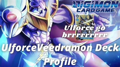 Digimon Card Game Undefeated UlforceVeedramon Deck Profile Wombo