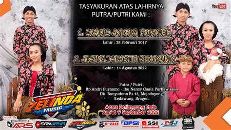 Live Campursari ZELINDA MUSIC ARS JILID 5 Tasyakuran DIO DHEA