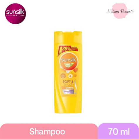 Jual Sunsilk Shampoo Soft And Smooth 70ml Sampo Shopee Indonesia