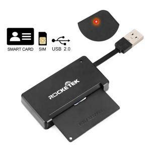 Rocketek RT SCR3 High Performance USB2 0 CAC Smart Card Reader For