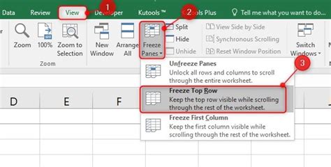 How To Freeze Excel Top Row And First Column Excel Wizard