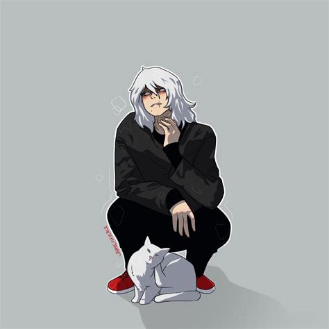 Shigaraki With Kitten Shigaraki Tomura Fan Art 43801148 Fanpop