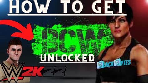 How To Unlock Bcw In Wwe 2k22 YouTube