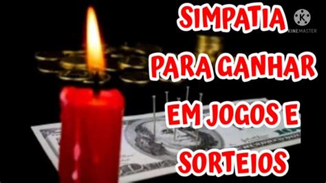 Simpatia Para Ganhar Em Jogos E Sorteios Z Pelintra M E Tina