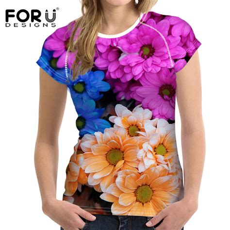 Buy Forudesigns T Shirt Women Sexy Tshirts Short