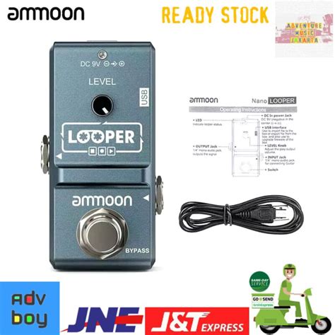 Jual AMMOON LOOPER Pedal Efek Gitar Ammoon AP09 Looper Ammoon AP 09