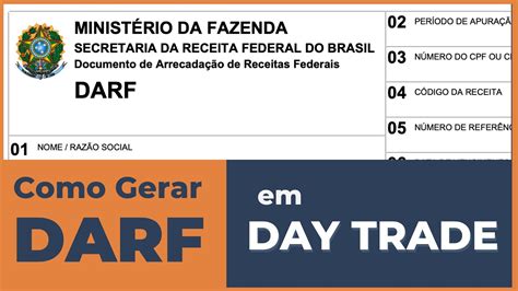 Como Gerar Darf Em Day Trade Passo A Passo Completo Youtube