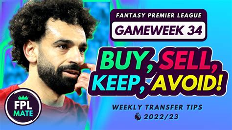 Fpl Gw Transfer Tips Buy Sell Keep Avoid For Gameweek