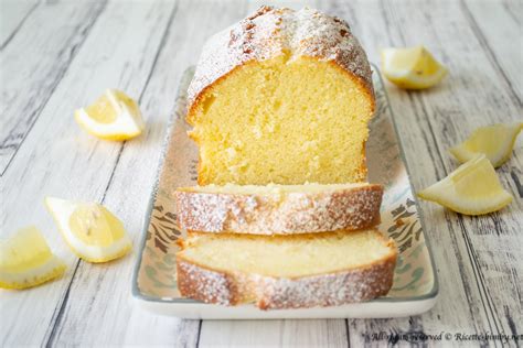 Plumcake Al Limone Senza Latticini Bimby Ricette Bimby