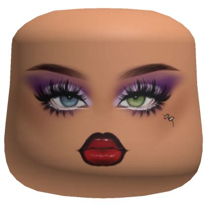 Elizabeth Zombie Face Cheeks Head Nougat Skin Tone Roblox