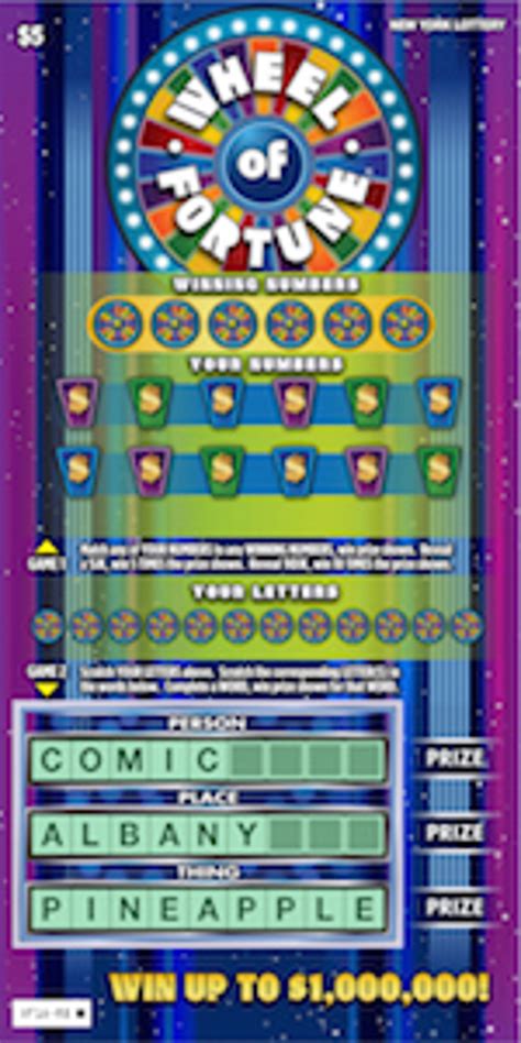 Ny Lotto Takes Spin With Wheel Of Fortune License Global