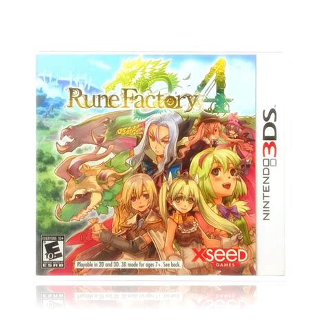 Rune Factory 4 Nintendo 3ds Game